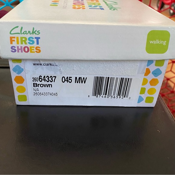 Clarks First Shoes Brown Shoes Boots Booties - Picture 5 of 6